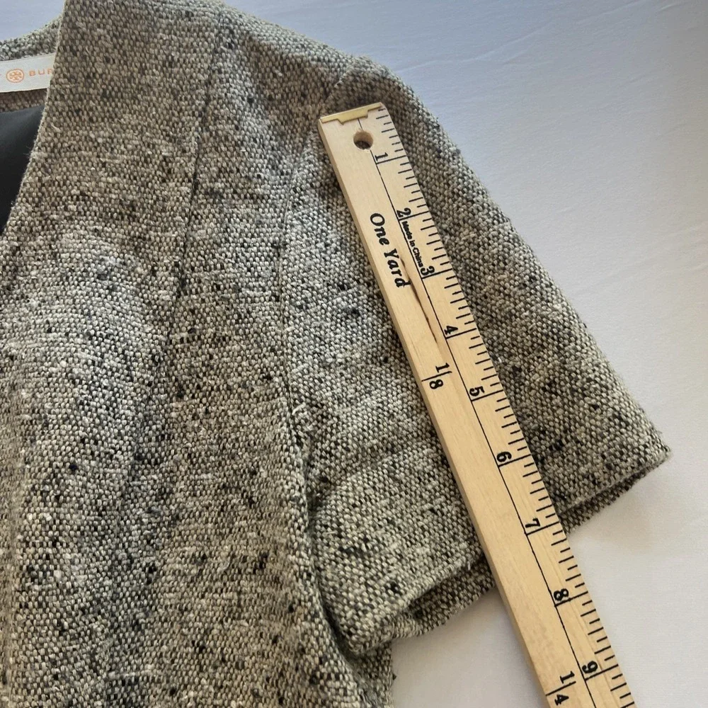 TORY BURCH Classic Priscilla Tweed Corporate Career Polished Office Dress Size 2